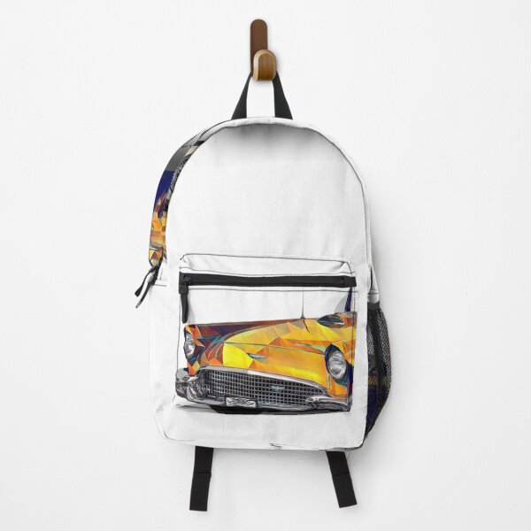 Item preview, 1957 Ford Thunderbird Convertible Vintage Classic Car Art – Retro American Automobile Design (Version.5) designed and sold by AbsheerDesign.