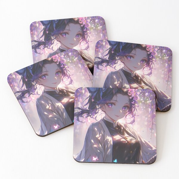 Item preview, Radiant Wisteria Garden Kanao Tsuyuri Demon Slayer Anime designed and sold by earlobejerk.