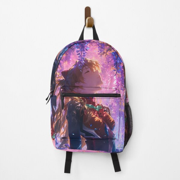 Item preview, Neon Fiery Wisteria Embrace Asuka Langley Soryu Evangelion Anime designed and sold by earlobejerk.