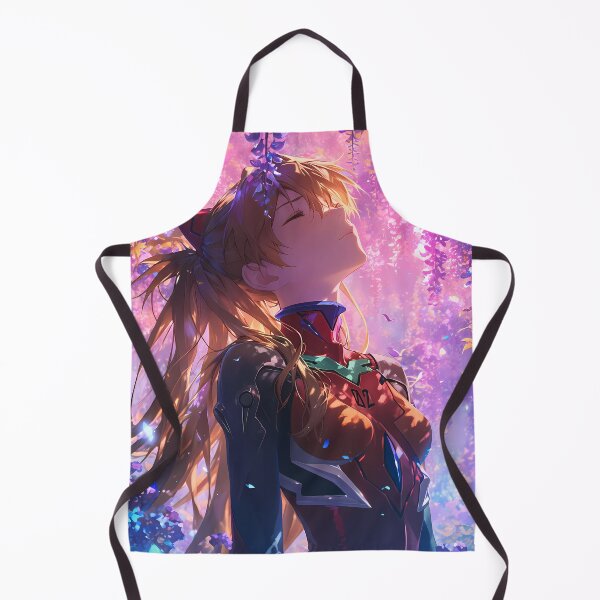 Item preview, Neon Fiery Wisteria Embrace Asuka Langley Soryu Evangelion Anime designed and sold by earlobejerk.