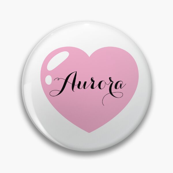Item preview, Aurora Name with pink Heart  designed and sold by Monika Howarth.
