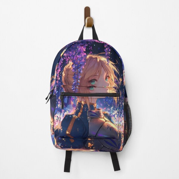 Item preview, Fate Stay Night Elegant Noble Saber FateStayNight Anime Wisteria Garden Knight Portrait designed and sold by earlobejerk.