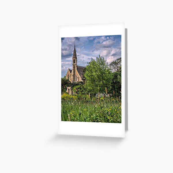 The Church at Clifton Hampden Greeting Card