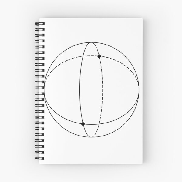 Item preview, Geometric Sphere with Dashed Lines Illustration designed and sold by SAMNagy.