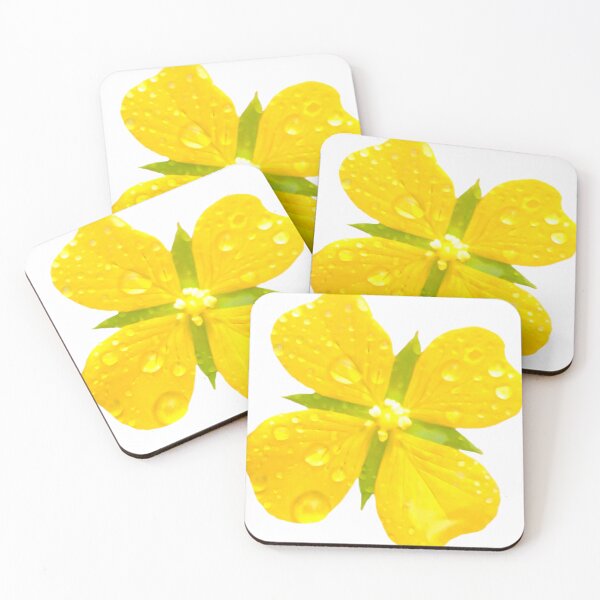 Item preview, cute yellow Sky Mustard Flower is in full bloom. designed and sold by MiMee4451.