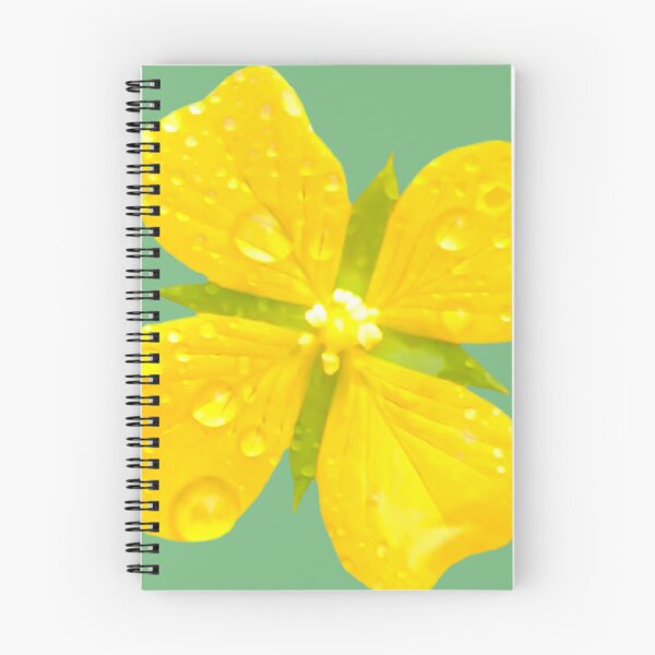 Item preview, cute yellow Sky Mustard Flower is in full bloom. designed and sold by MiMee4451.