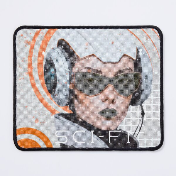 Item preview, Sci-Fi Cyberpunk Retro | Future Pop Art Woman designed and sold by Shopunte.