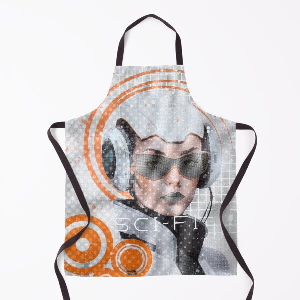 Item preview, Sci-Fi Cyberpunk Retro | Future Pop Art Woman designed and sold by Shopunte.