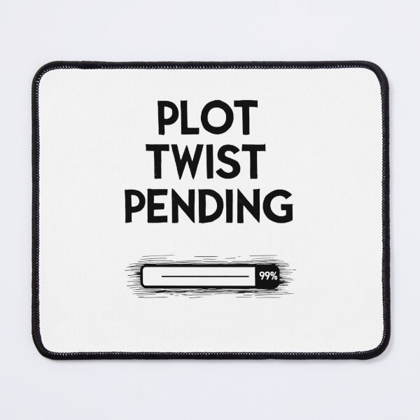 Item preview, Detective Mystery Lovers Plot Twist Loading Book Club Black Text designed and sold by adlibmaria.