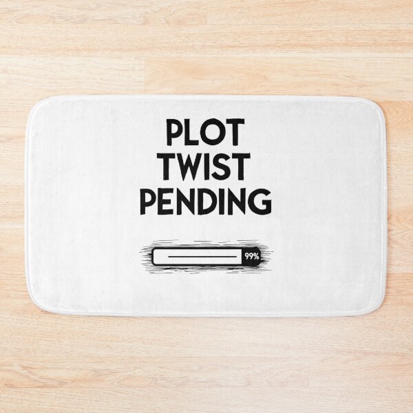 Item preview, Detective Mystery Lovers Plot Twist Loading Book Club Black Text designed and sold by adlibmaria.
