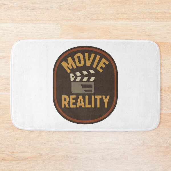 Item preview, Movie Reality – Retro Badge Between Fiction & Truth designed and sold by LoomisDreams.