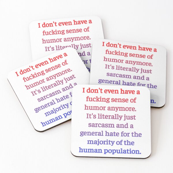 Item preview, No Sense Of Humour Anymore designed and sold by Angry Swan Designs.