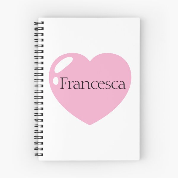 Item preview, Francesca Name with pink Heart  designed and sold by Artbymonika.