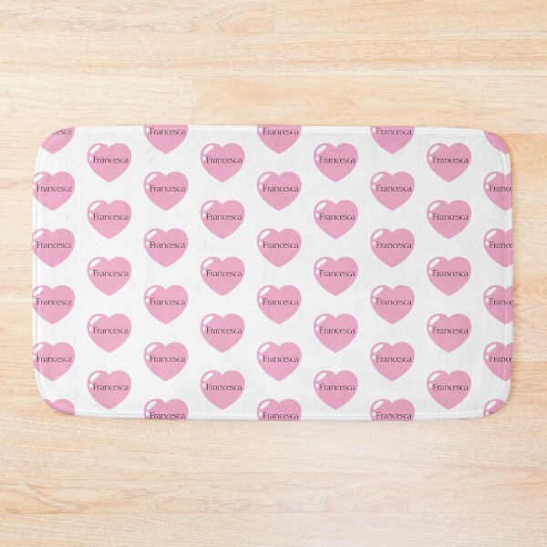Item preview, Francesca Name with pink Heart  designed and sold by Monika Howarth.