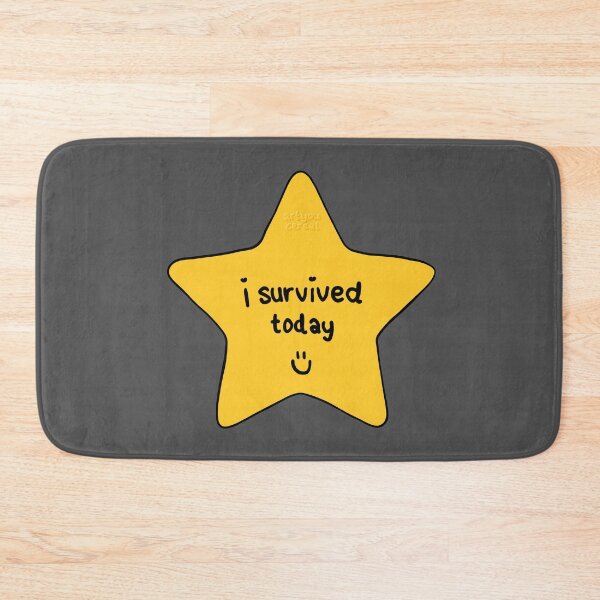 Item preview, I Survived Today Gold Star designed and sold by art you cereal?!.