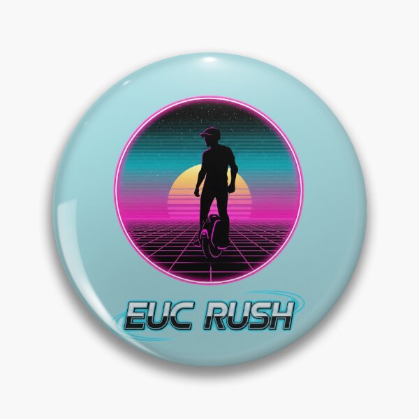 Item preview,  EUC Rush | Neon Grid Sunset Electric Unicycle designed and sold by Pelagic-Studio.