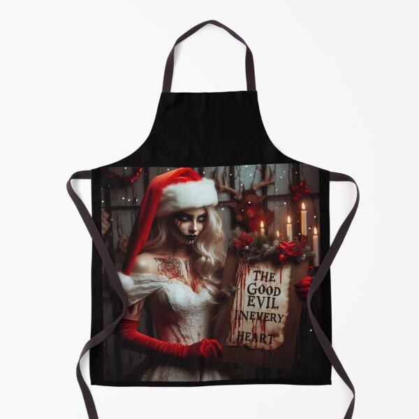 Item preview, Gothic Bride Santa Bloody Scroll designed and sold by Voodoo Store Paranormal Collections.