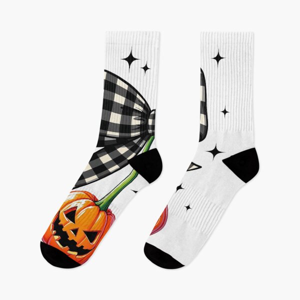 Item preview, Checkered bow with Jack-o’-Lantern, Retro Halloween, Coquette Stars Bow, Halloween, Spooky Mama, pumpkin, fall designed and sold by OctonoteStudio.