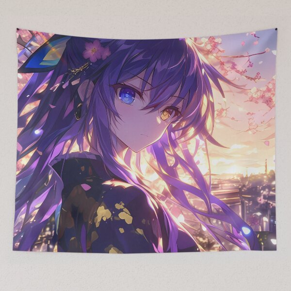 Item preview, Tohka Yatogami Date A Live Anime Cherry Blossom Serenity designed and sold by earlobejerk.