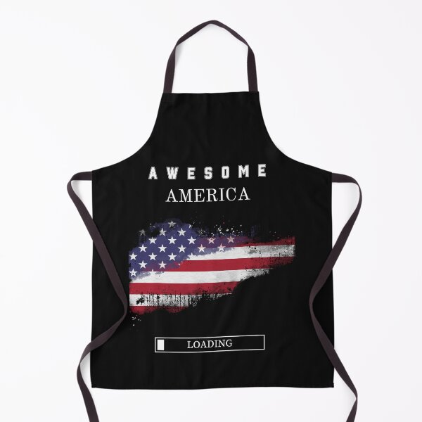 Item preview, Awesome America Loading Bar Patriotic Design designed and sold by TeeArtWorld.