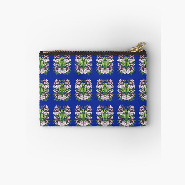 Item preview, Adorable Praying Mantis And Mountain Laurel Blossom designed and sold by taiche.