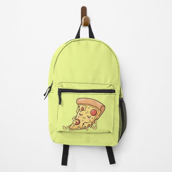 Item preview, Kawaii Pizza Slice – Relaxed Food Character designed and sold by PunnyBean.