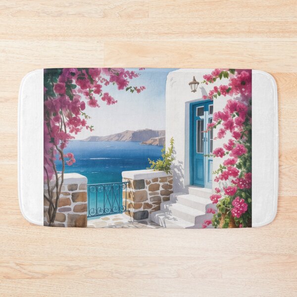 Item preview, Watercolor Mykonos designed and sold by ArtQueen777.