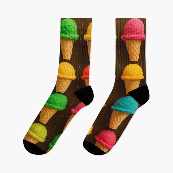 Item preview, Ice cream cones in a flood of color designed and sold by Sigtrix.