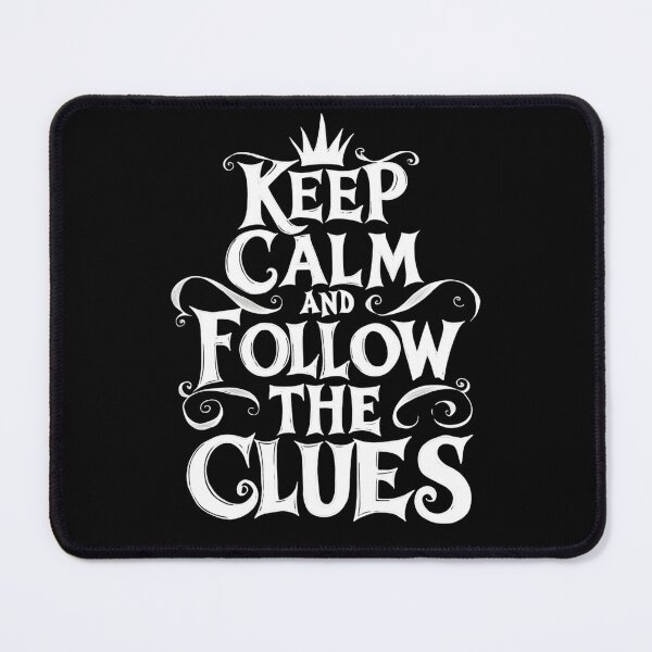 Item preview, Keep Calm Escape Room Detective Mystery Lover Quotes designed and sold by adlibmaria.