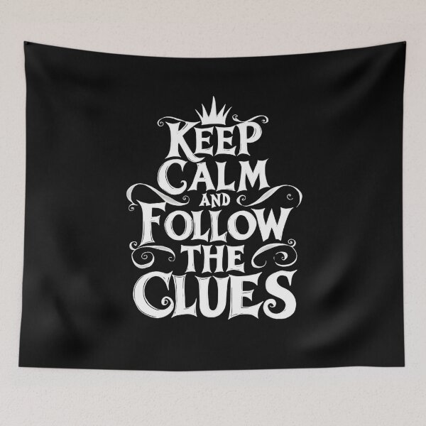 Item preview, Keep Calm Escape Room Detective Mystery Lover Quotes designed and sold by adlibmaria.
