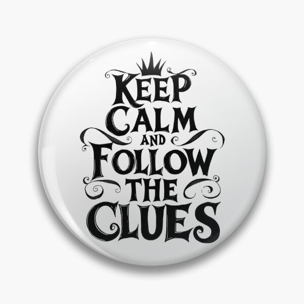 Item preview, Keep Calm Escape Room Detective Mystery Lover Quotes designed and sold by adlibmaria.