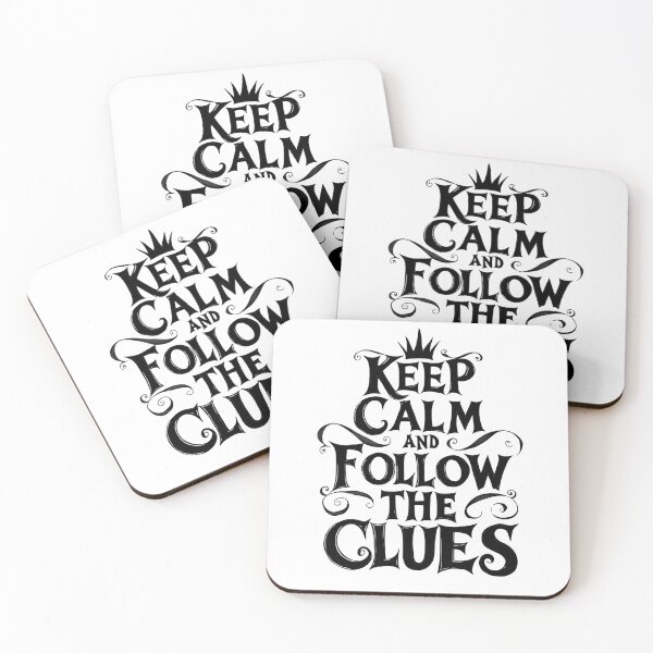 Item preview, Keep Calm Escape Room Detective Mystery Lover Quotes designed and sold by adlibmaria.