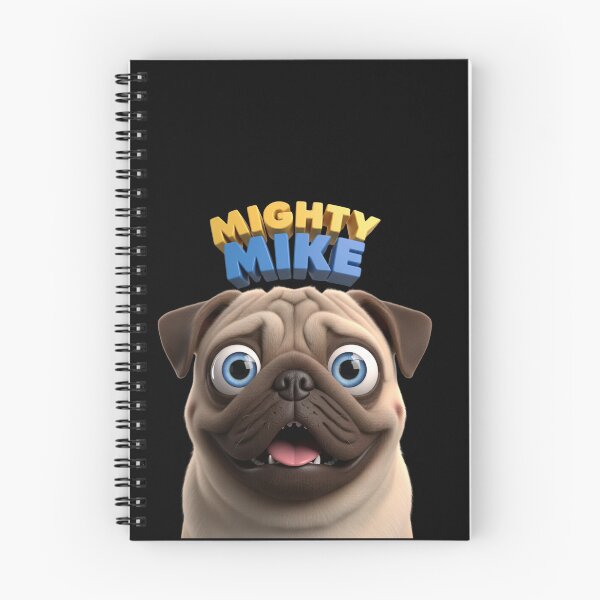 Item preview, Funny Gifts For Mighty Mike Cartoon Pug Character Design Gift For Fans designed and sold by loccotown168.
