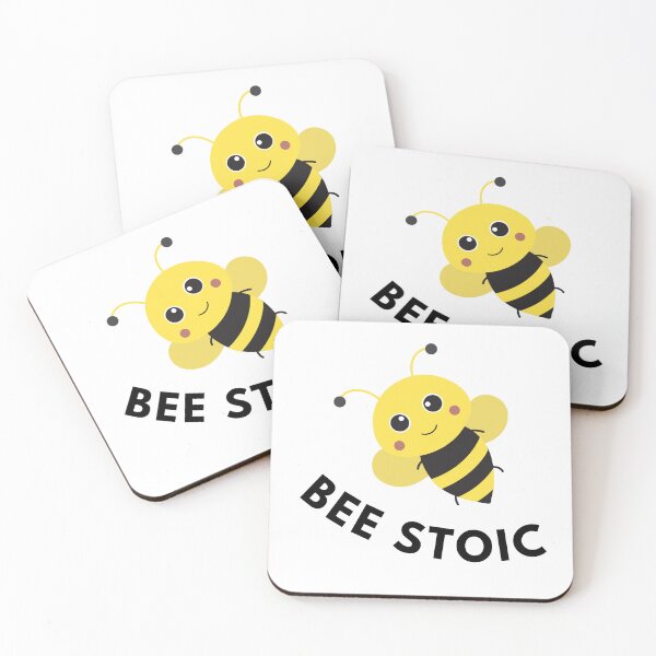 Item preview, Bee Stoic - Stoicism Principles designed and sold by LexaArtworks.