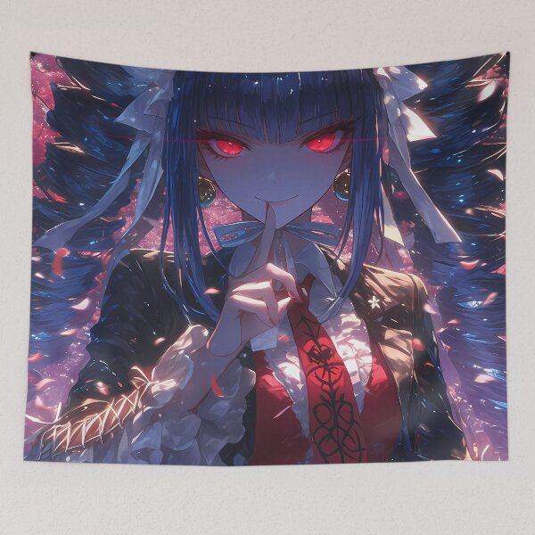 Item preview, Celestia Ludenberg Danganronpa Anime Sakura Gothic Twin Tails Mystery designed and sold by earlobejerk.