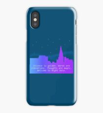 Welcome To Night Vale Cityline 1 iPhone Case