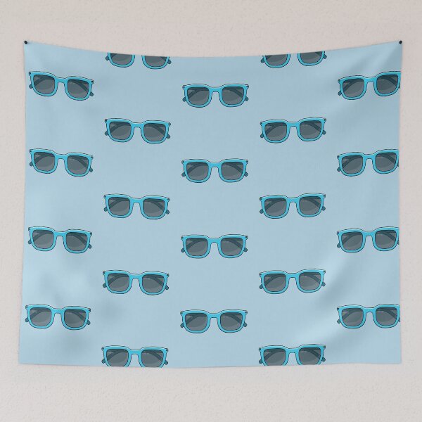 Item preview, Folded Blue Sunglasses designed and sold by Amy Farmer.
