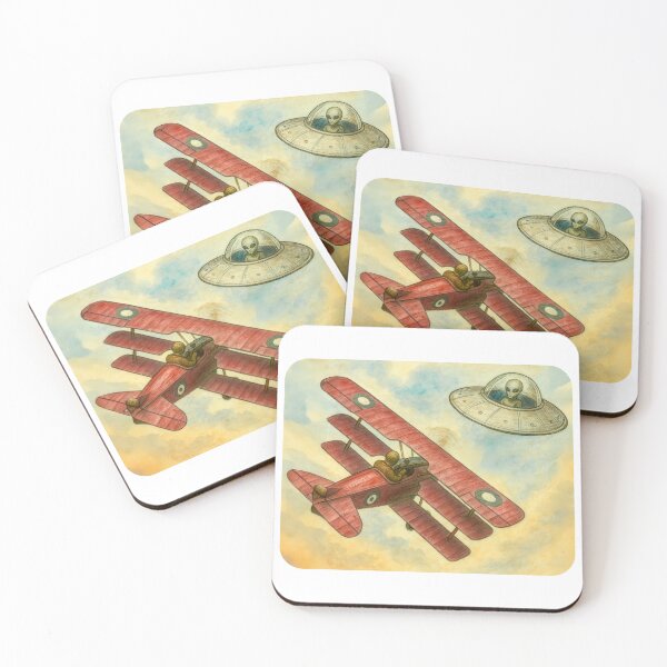 Item preview, Dogfight Over Earth designed and sold by Angry Swan Designs.
