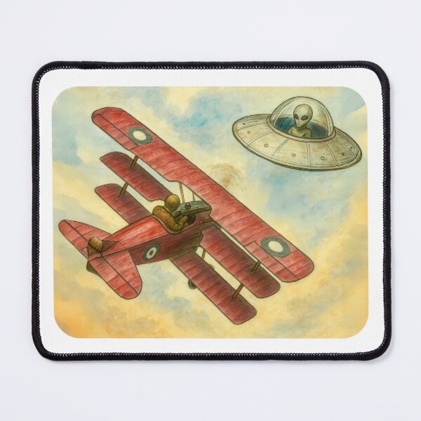 Item preview, Dogfight Over Earth designed and sold by Angry Swan Designs.
