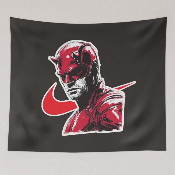 Item preview, The Red Vigilante – Dark Urban Hero Art designed and sold by LoomisDreams.