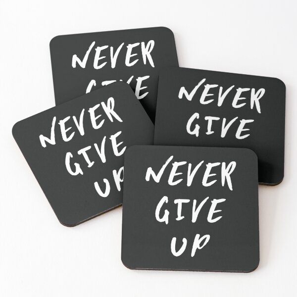 Item preview, Never Give Up designed and sold by Mervcat22.
