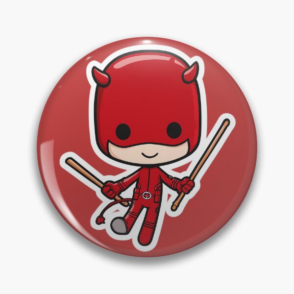 Item preview, Little Red Vigilante – Chibi Urban Hero Design designed and sold by LoomisDreams.