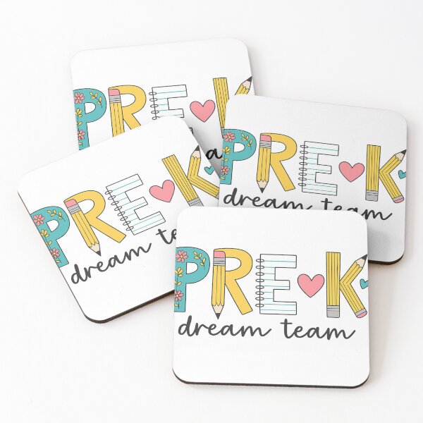 Item preview, Pre-K Dream Team Playful Typography Design designed and sold by haitrieuic96.