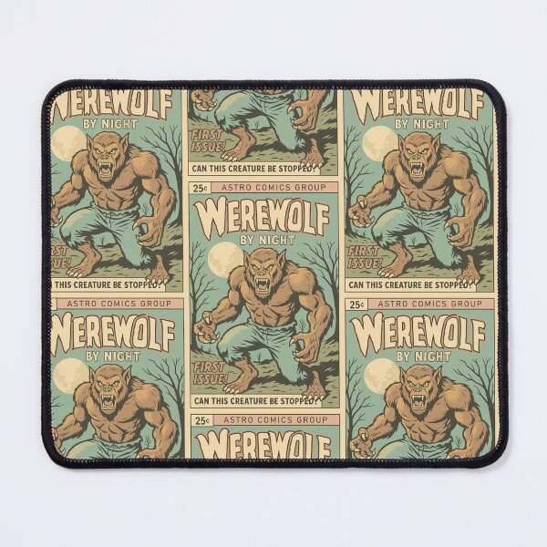 Item preview, Retro Werewolf Comic designed and sold by Hadrion.