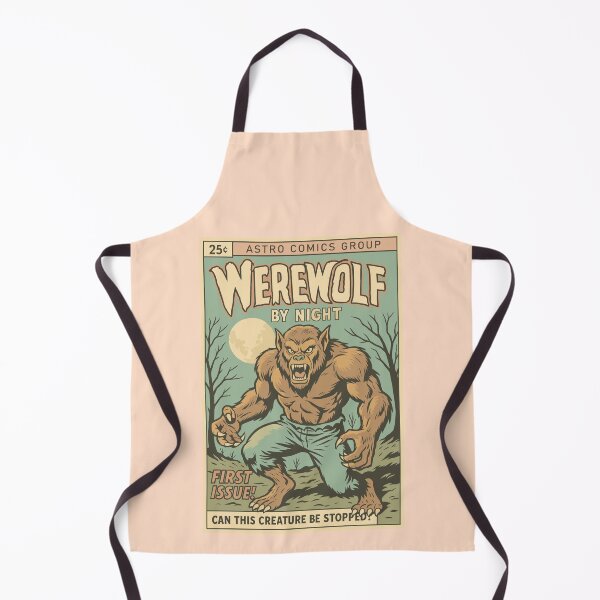 Item preview, Retro Werewolf Comic designed and sold by Hadrion.
