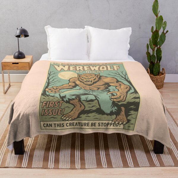 Item preview, Retro Werewolf Comic designed and sold by Hadrion.