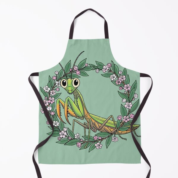 Item preview, Cute Praying Mantis And Mountain Laurel Blossom designed and sold by taiche.