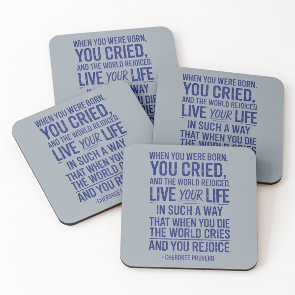 Item preview, When You Were Born You Cried And The World Rejoiced  designed and sold by HowToCanadian.
