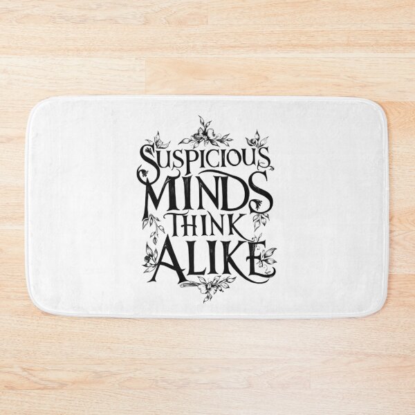 Item preview, Suspicious Detective True Crime Fan Medieval Vintage Art Black Text designed and sold by adlibmaria.