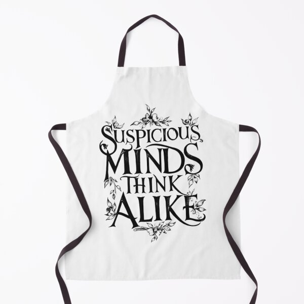 Item preview, Suspicious Detective True Crime Fan Medieval Vintage Art Black Text designed and sold by adlibmaria.